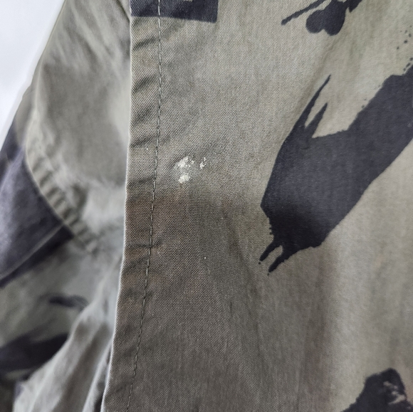 Throwback ADDICT SheCamo Original M-65 Military Camouflage Green Black Coat sz L - Picture 11 of 14
